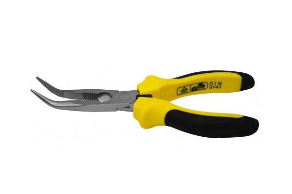 KLEŠČE TELEFONSKE UKRIVLJENE 150mm CrV TMPro