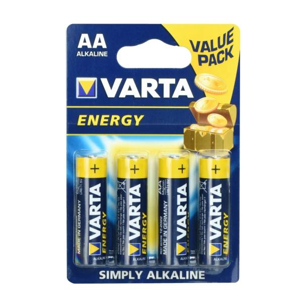 VARTA alkalna baterija R6 (AA) Energy 4 kos
