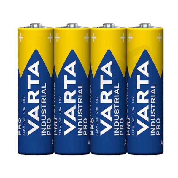 VARTA alkalna baterija R6 (AA) Industrial Pro, 4 kosi