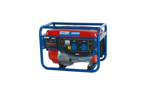 Bencinski agregat DEDRA 2,0 kW + DARILO kotni brusilnik VILLAGER VLN433 900W
