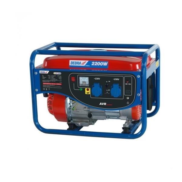 Bencinski agregat DEDRA 2,0 kW + DARILO kotni brusilnik VILLAGER VLN433 900W
