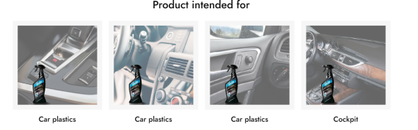 TENZI Detailer Matt Cockpit – Negovalni izdelek za notranjost avtomobila – mat plastika – 0,6L