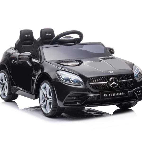 Milly Mally Mercedes-Benz SLC črno vozilo na baterijski pogon