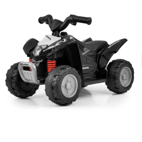Električni otroški štirikolesnik Honda ATV Black - črna barva