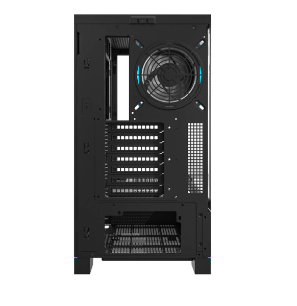 Računalniško ohišje Darkflash DY451 PRO (črno) + 1 ventilator