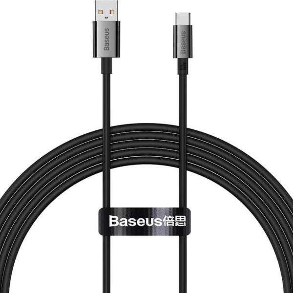 Baseus Superior Series USB → USB-C kabel 100 W, 2 m (črn)
