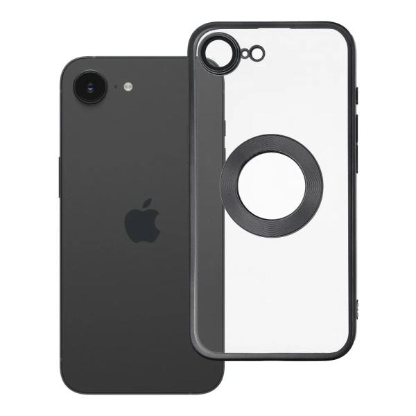 Glam ovitek za iPhone 16e / iPhone SE 4 (2025) / iPhone 17e – črn