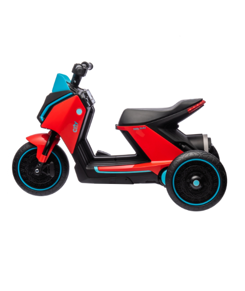 Električni otroški skuter City Red - rdeča barva