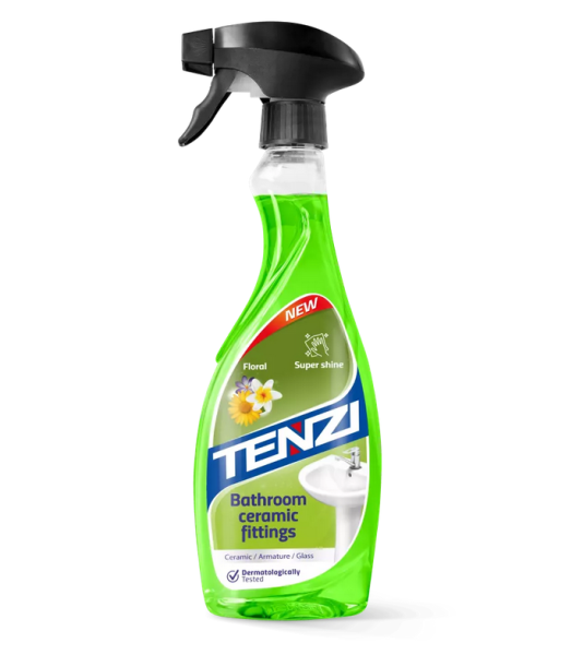 TENZI HOME PRO ČISTILO ZA KOPALNIŠKO KERAMIKO - Čistilo za kopalniške armature - 0,5L