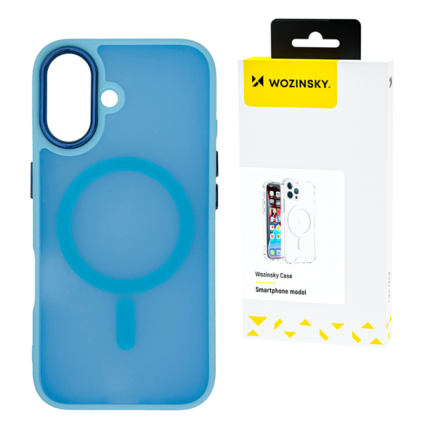 Fashion Case z MagSafe za Samsung Galaxy S24 FE – moder