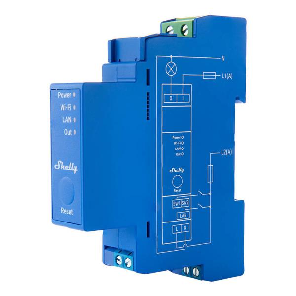 Brez potencialni stikalo Shelly Pro 1 WIFI