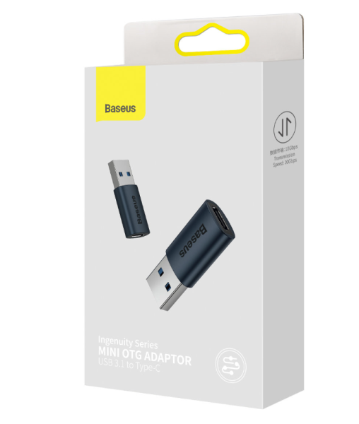 Baseus Ingenuity Mini OTG USB-A → USB-C 3.0 adapter