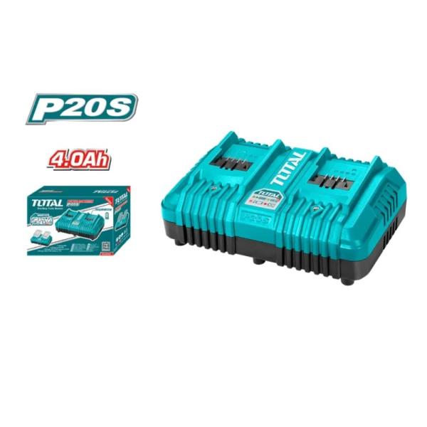 Polnilnik baterij P20S 2-polni, 4A /20V/ INDUSTRIAL (TCLI2034E)