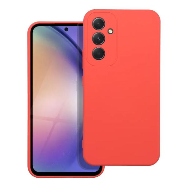 Ovitek Silicone za Samsung A54 5G – breskvasto (peach)
