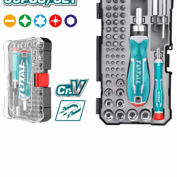 55-delni set komplet izvijačev (TACSD30556)