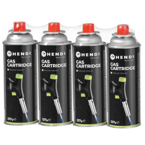Plinska kartuša za štedilnik in gorilnik Hendi 199039 - KOMPLET 4 KOSOV