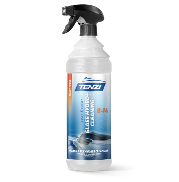 TENZI Čistilo za steklene površine Hydro+ B-14 – Za čolne in jahte – 1L
