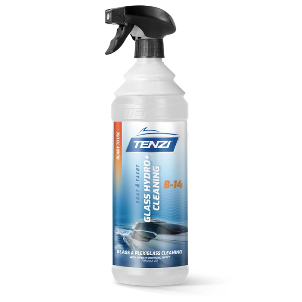 TENZI Čistilo za steklene površine Hydro+ B-14 – Za čolne in jahte – 1L