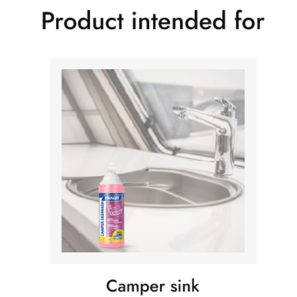 TENZI CAMPER DISHWASH – Koncentrat za pomivanje posode v avtodomu – 1 L