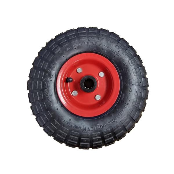 Kolo za voziček s pnevmatiko, iglični ležaj, 4.10/3.50-4