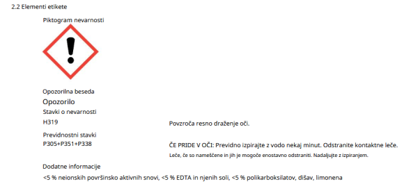 TENZI B-05 čistilo za nerjaveče jeklo in kovine – blago alkalno mleko za čiščenje kovinskih delov čolnov in jaht, 1 L