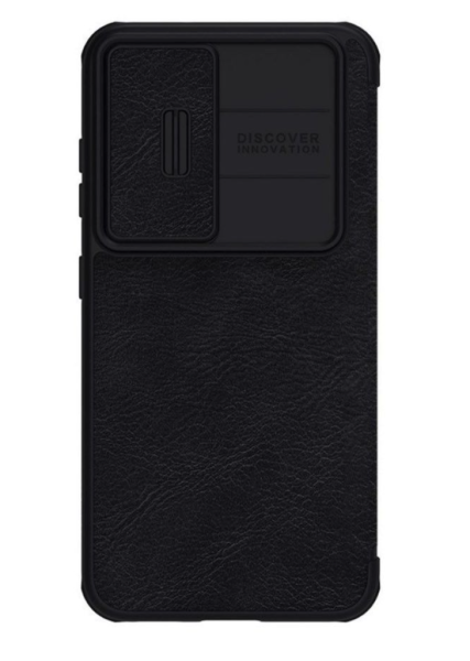 Nillkin Qin Book Pro ovitek za Samsung Galaxy S23 – črn