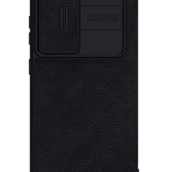 Nillkin Qin Book Pro ovitek za Samsung Galaxy S23 – črn