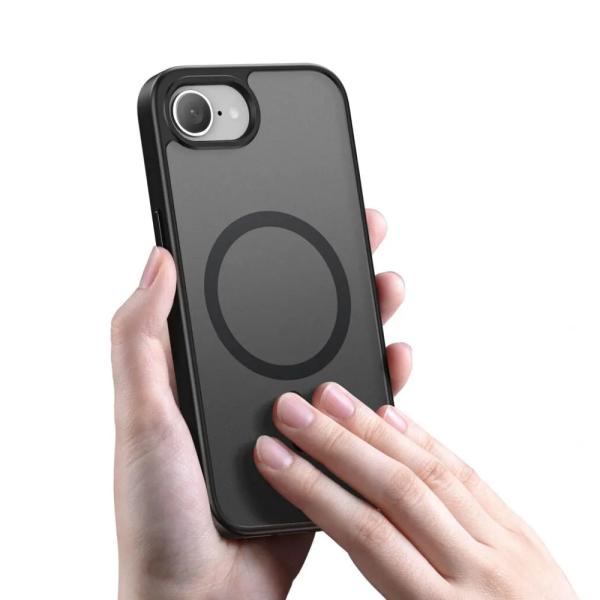 DUX DUCIS YIND ovitek za iPhone 16e / iPhone SE 4 (2025) / iPhone 17e – črn