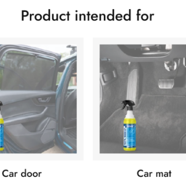 TENZI Textil Wash GT – Čistilo za tekstilne površine in oblazinjenje – Pripravljeno za uporabo – 0,6L