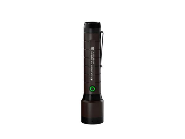 Polnilna ročna svetilka Ledlenser P7R Signature, Črna