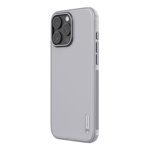 Nillkin Frosted Shield Pro ovitek za iPhone 16 Pro – Titanium Gray