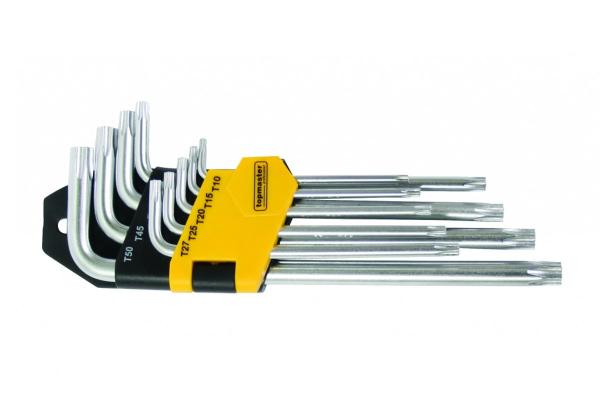 KLJUČI TORX T10-T50 9.DELNI DOLGI 1/6 TMPro