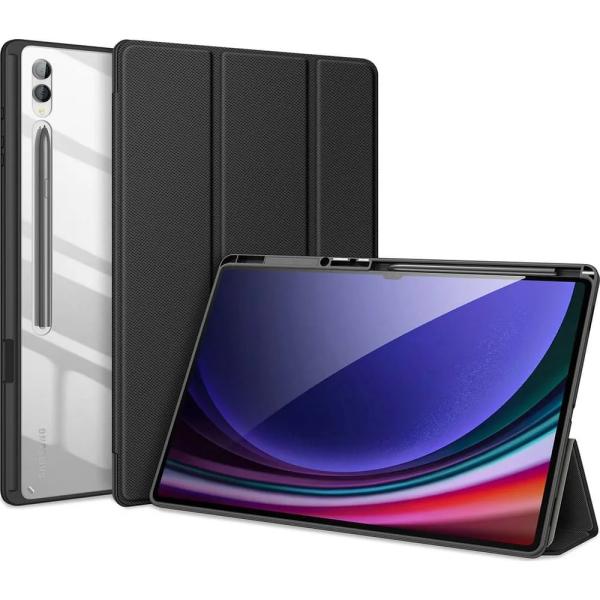 Ovitek DUX DUCIS TOBY s prostorom za pisalo za Samsung Galaxy Tab S10 Ultra / Samsung Galaxy Tab S9 Ultra / Samsung Galaxy Tab S8 Ultra – črn