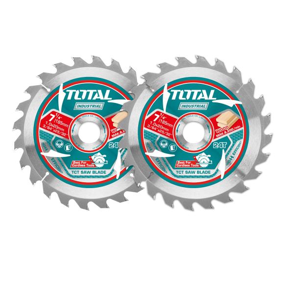 Set ultra tankih listov za žago TCT, 185mm /2pcs/ INDUSTRIAL (TAC2331853)