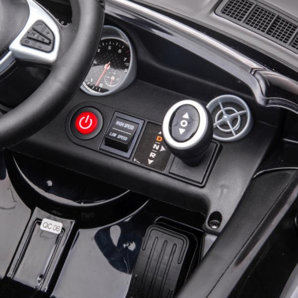 Milly Mally Mercedes-Benz SLC črno vozilo na baterijski pogon