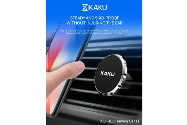 Kaku KSC-405 MAGNETNI NOSILEC - univerzalni za v zračnik črn