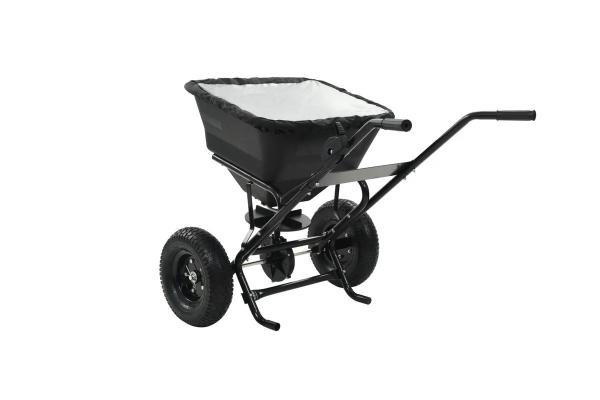 Ročni posipalec / sejalec PVC in jeklo 106x73x76 cm 45 L