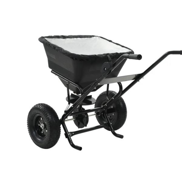 Ročni posipalec / sejalec PVC in jeklo 106x73x76 cm 45 L