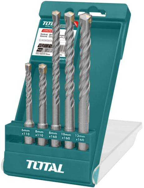5-delni set svedrov SDS plus za beton/ INDUSTRIAL (TAC190501)