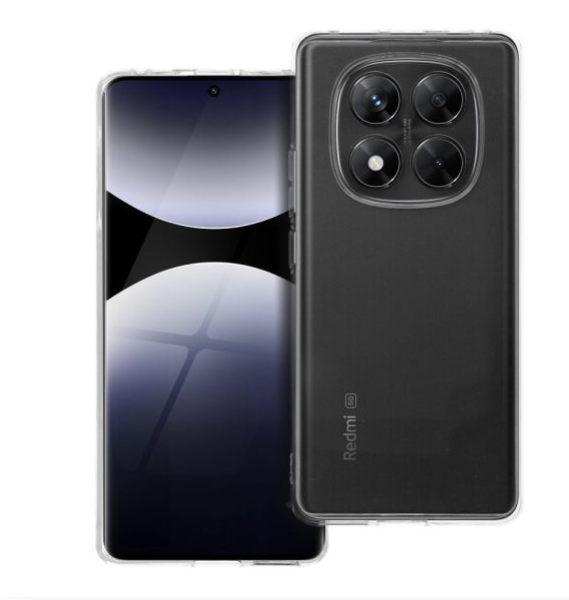 Ovitek Clear Case 2 mm (z zaščito kamere) za Xiaomi Redmi Note 14 Pro 5G / 14 Pro Plus 5G – transparenten
