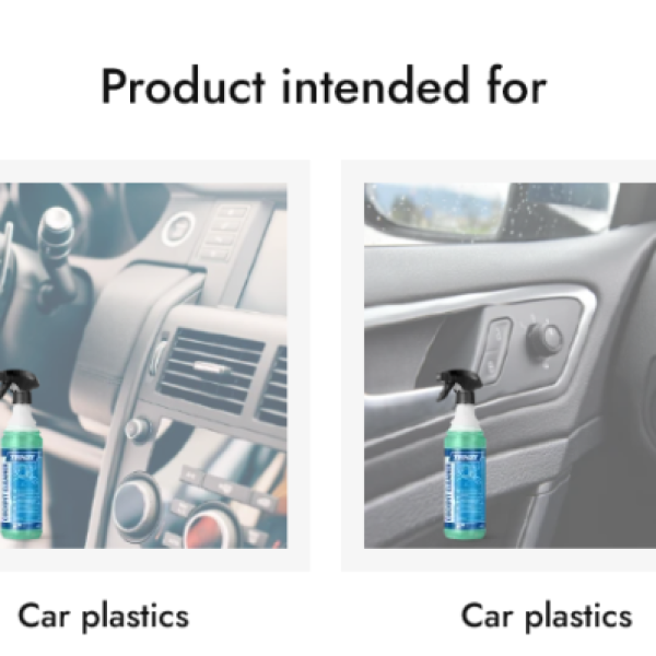 TENZI COCKPIT CLEANER GT – Čistilo za armaturo, plastiko in lesene površine – Pripravljeno za uporabo – 0,6L