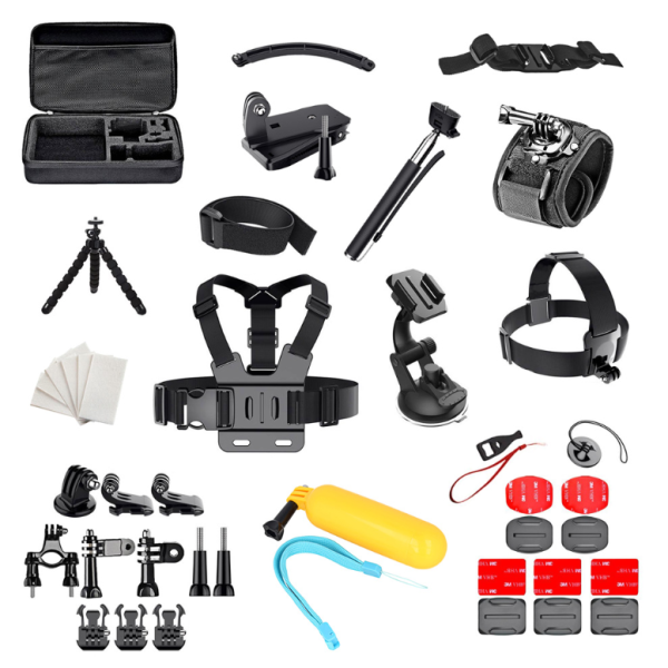 Komplet dodatkov za športne kamere GoPro/SJCAM – 50 v 1