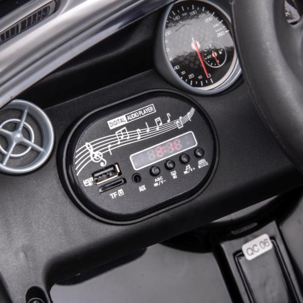 Milly Mally Mercedes-Benz SLC črno vozilo na baterijski pogon