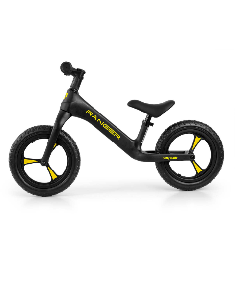 Poganjalček Ranger Black za otroke - črna barva