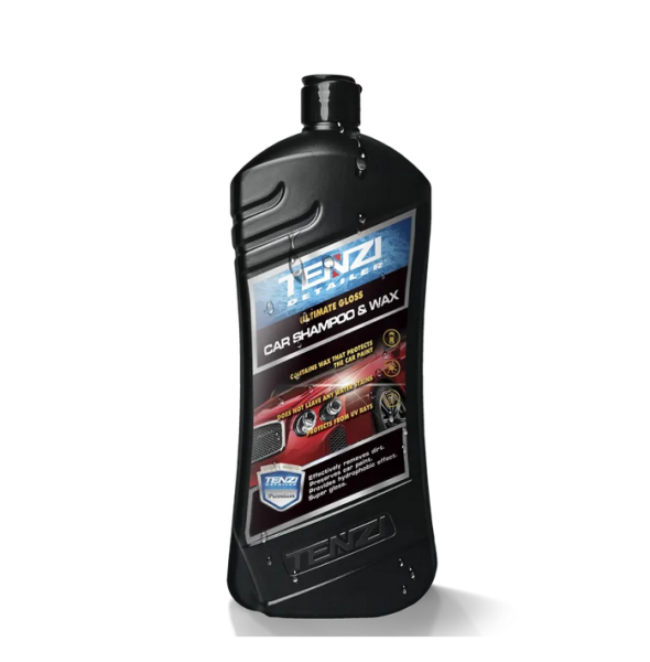 TENZI Detailer Car Shampoo & Wax – Avtošampon z voskom in hidrofobnim učinkom – Ročno pranje – 0,77L
