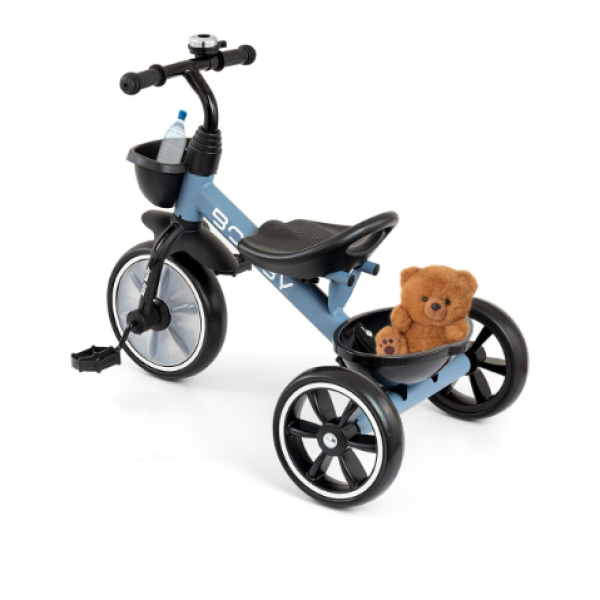 Tricikel Bobby Denim za otroke - Modra barva