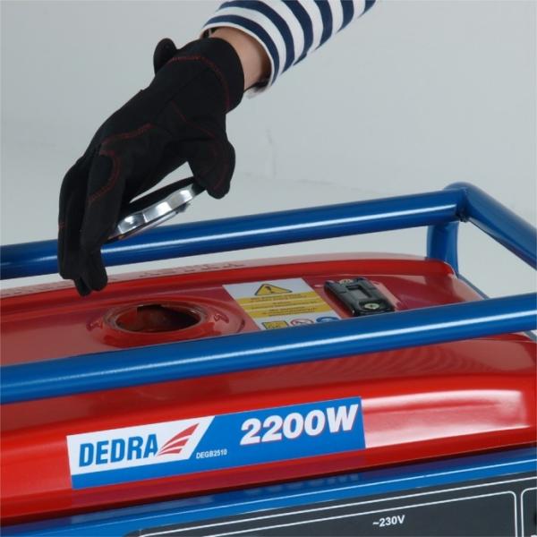 Bencinski agregat DEDRA 2,0 kW + DARILO kotni brusilnik VILLAGER VLN433 900W