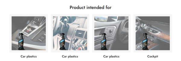 TENZI Detailer Matt Cockpit Vanilla – Nega mat plastičnih delov – Vonj vanilije – 0,6L