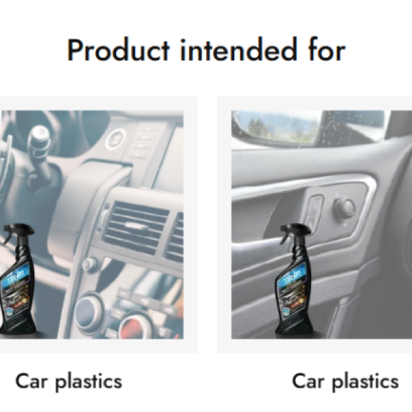 TENZI Detailer Matt Cockpit Vanilla – Nega mat plastičnih delov – Vonj vanilije – 0,6L