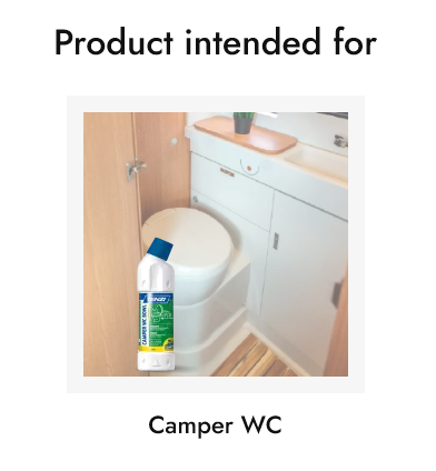 TENZI CAMPER WC BOWL CLEANER – Čistilo za školjko kemičnega WC-ja – 0,75 L